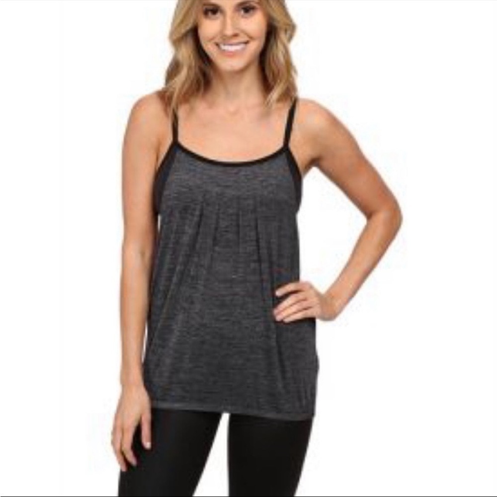 Beyond Yoga Twofer Tank Top w/built in bra - Picture 2 of 5